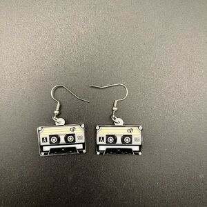 Retro Cassette Tape Earrings